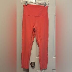 Lululemon Align High Rise Pant 25” *Guava Pink* Size 8